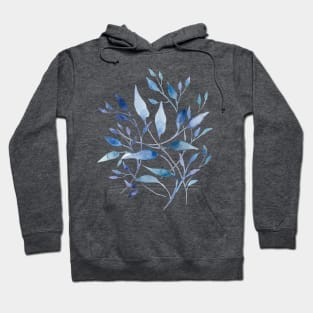 Watercolor leaves Hoodie